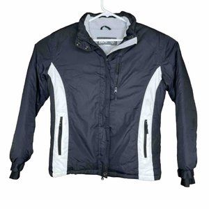 Pulse Black Performance Waterproof  Snowboarding Jacket Women Large Outdoor